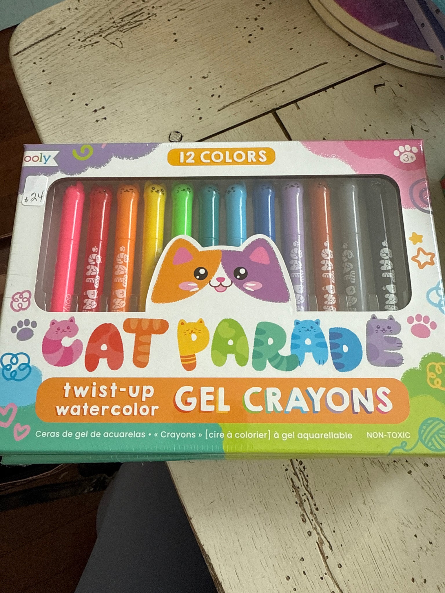 Cat Parade Gel Crayons