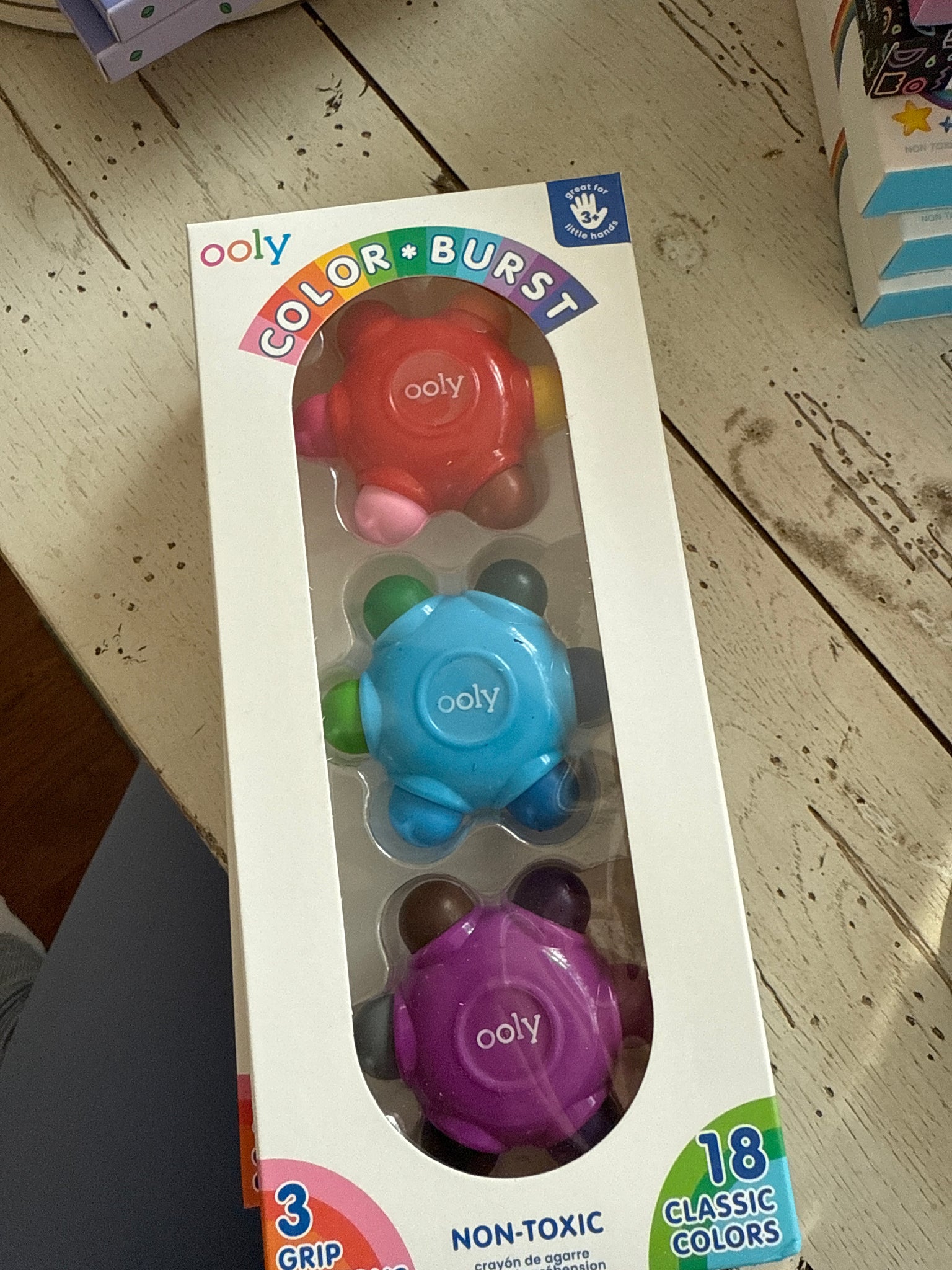 Color Burst Crayons