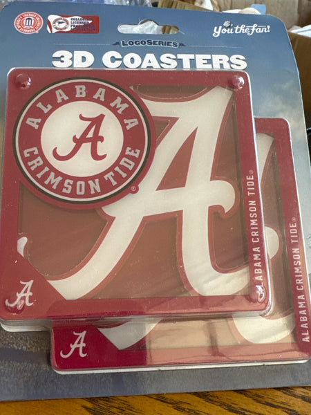 Collegiate 3D Coasters