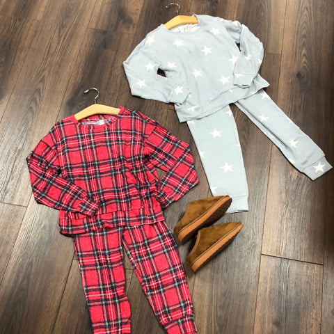 Girls 2 Piece Matching PJ Set