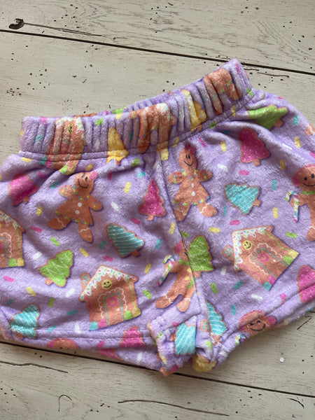 Girl’s Plush Pajama Shorts