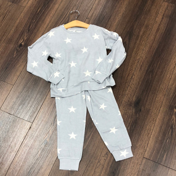 Girls 2 Piece Matching PJ Set