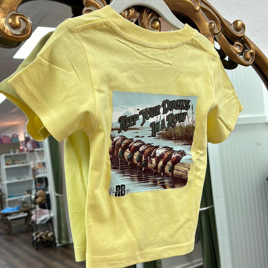 Ducks in a Row Youth Tee