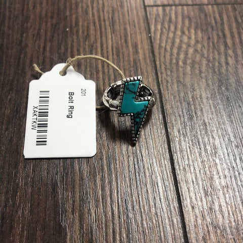 Turquoise Bolt Ring
