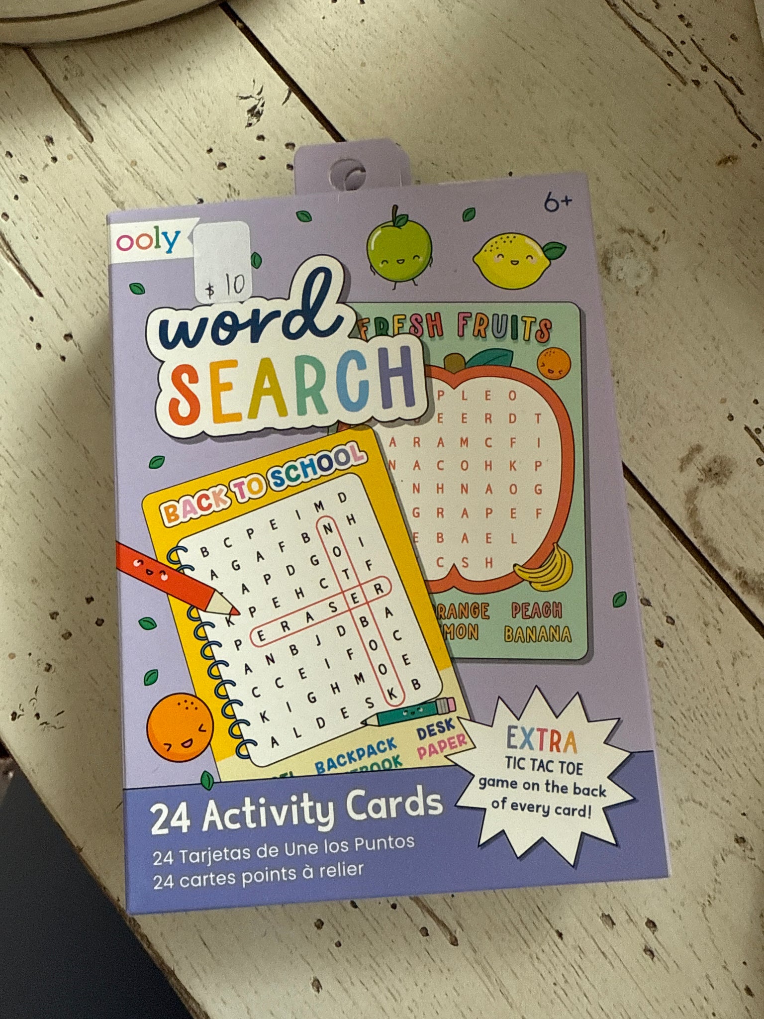 Word Search Activity Cards