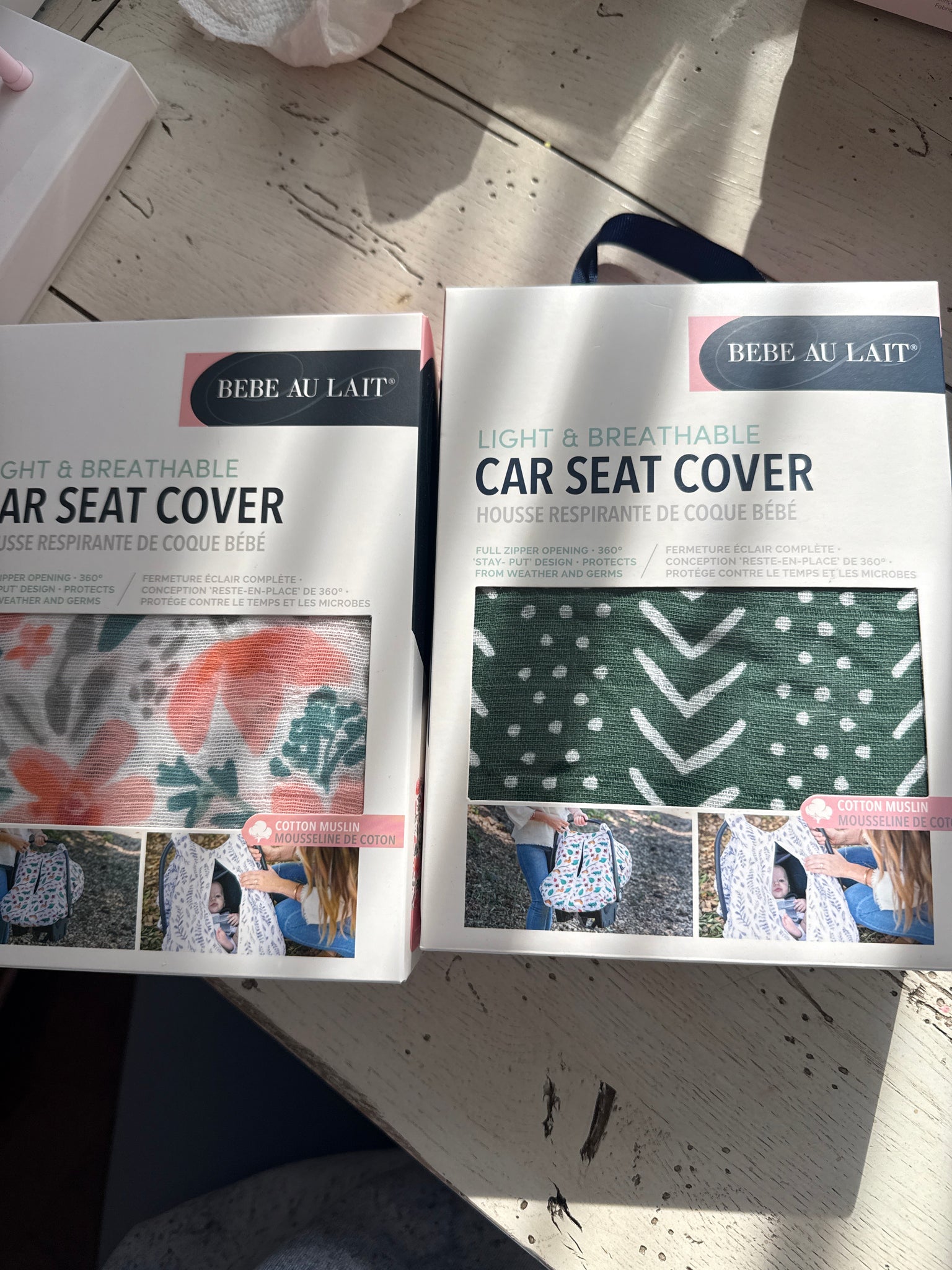 Bebe Au Lait Car Seat Cover