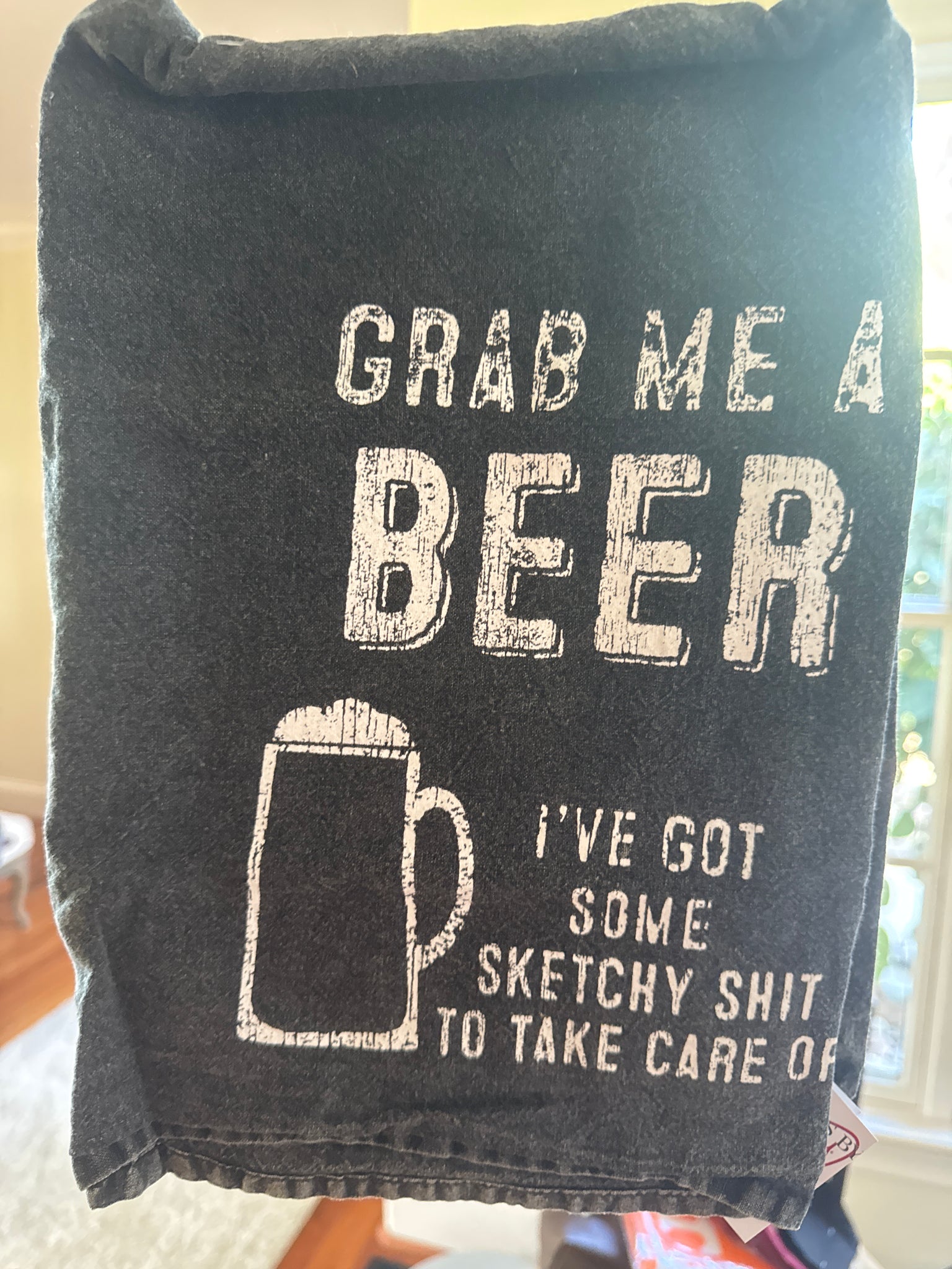 Tea Towel Grab Me A Beer
