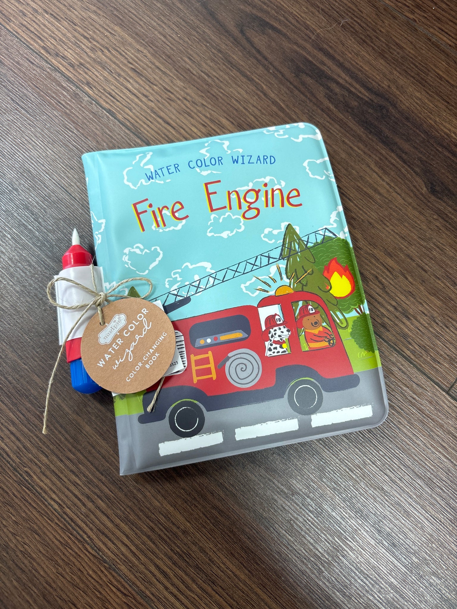 Water Color Wizard Bath Book