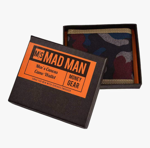 Canvas Camo Wallet
