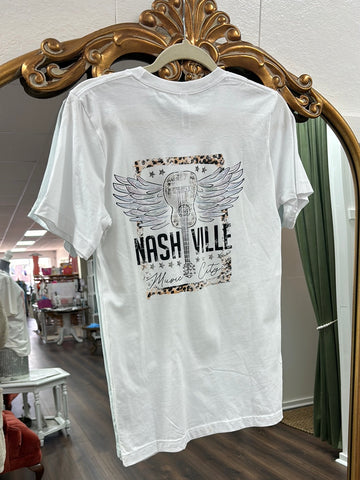 Nashville Music City Graphic Tee
