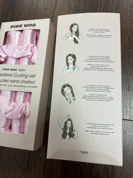 Satin Heatless Curlers