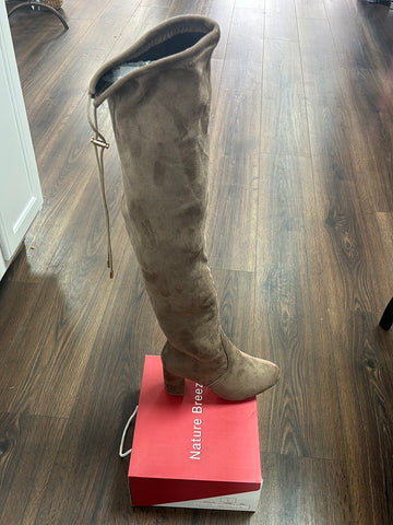 Taupe Tall Boots