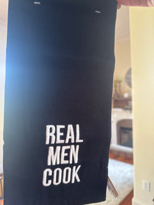 Tea Towel Real Men Cook