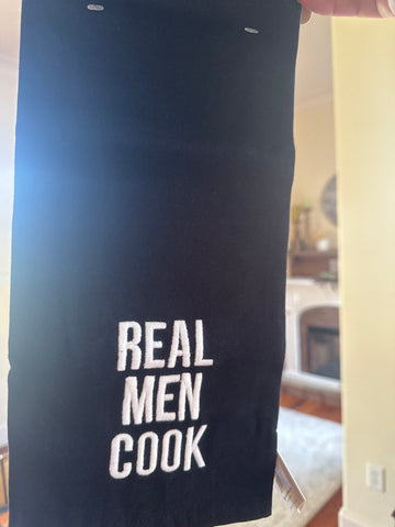 Tea Towel Real Men Cook