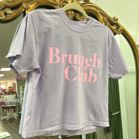 Brunch Club Middie Graphic Tee