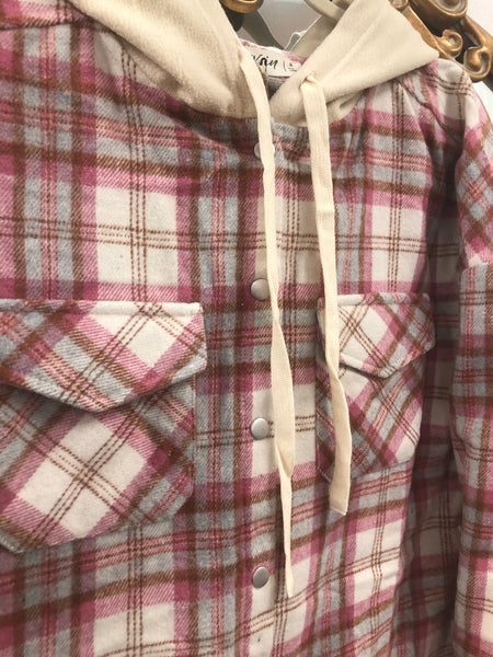 Frayed Hood Flannel