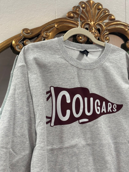 Cougars Pennant Sweatshirt
