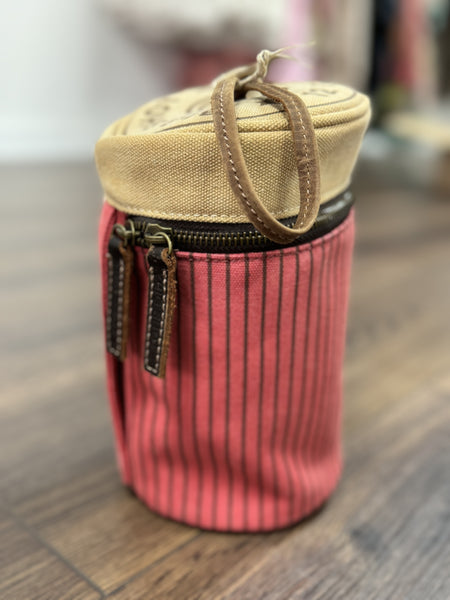 Men’s Canvas/Leather Toiletry Bag - Big Shot 12 Gauge