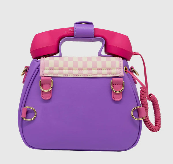 Printed Ring Ring Handbag