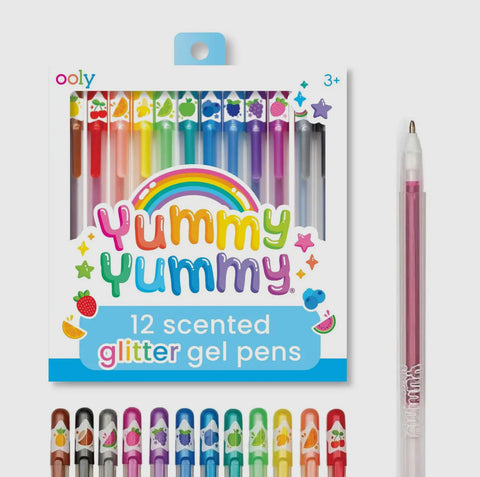 Yummy Yummy Scented Glitter Pens