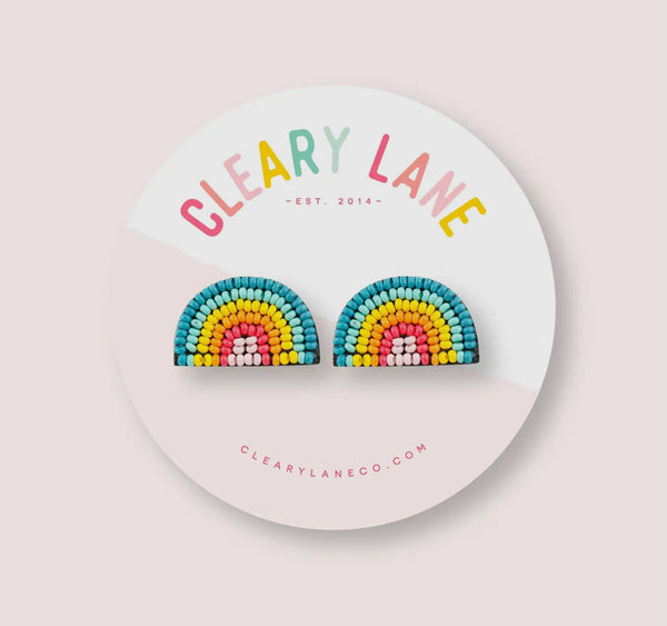 Clearly Lane Beaded Earrings