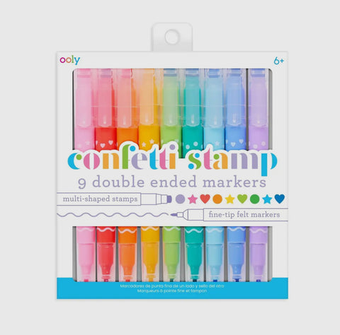 Confetti Stamp Doodle Marker