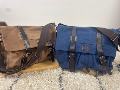 Canvas Messenger Bag