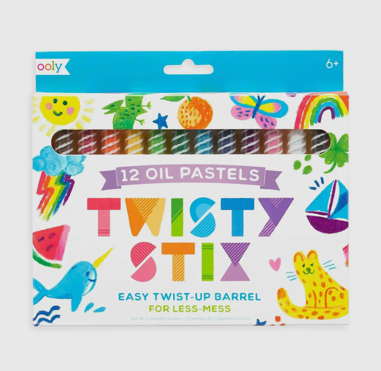 Twisty Stix Oil Pastel Crayons