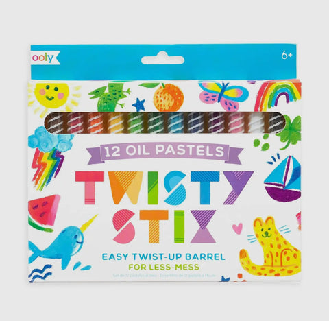 Twisty Stix Oil Pastel Crayons