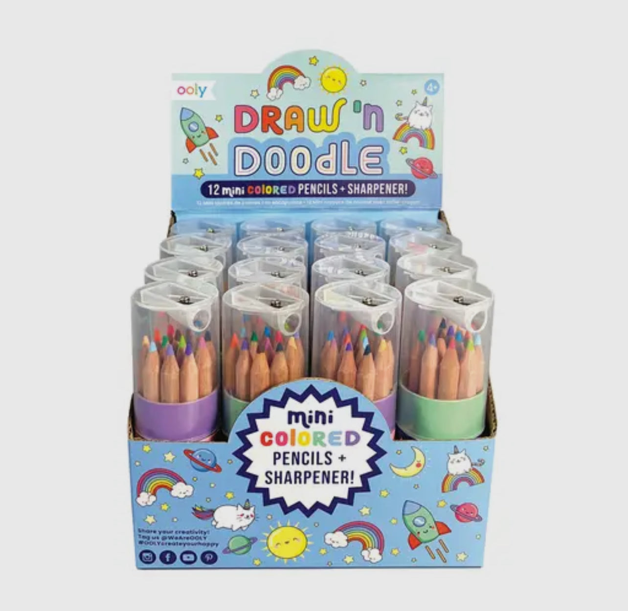 Draw’n Doodle Mini Colored Pencils