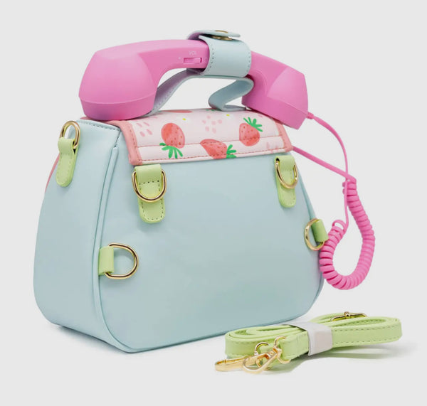 Printed Ring Ring Handbag