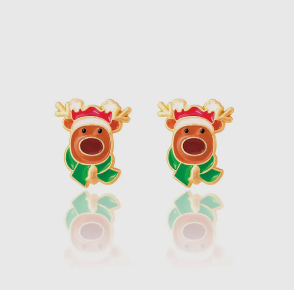 Girl Nation Stud Earrings