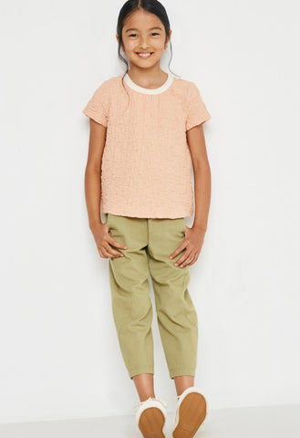 Girl’s Crinkle Top
