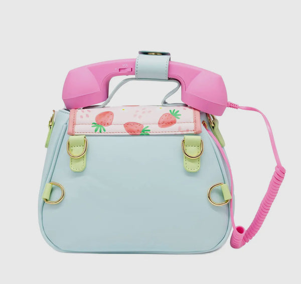 Printed Ring Ring Handbag