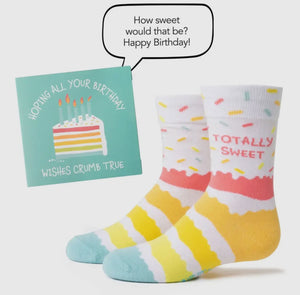 Kid’s Birthday Card Sock Set