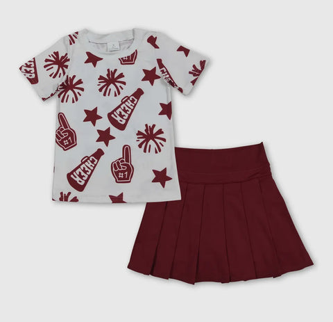 Girls Cougar Skort Set