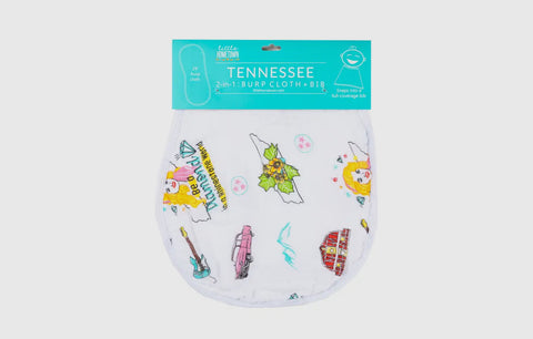 Tennessee 2-in-1 Burp Cloth