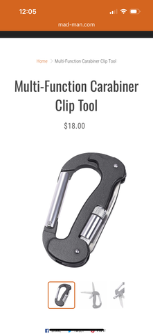 Mad Man Multifunction Carabiner