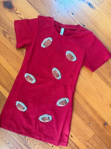 Girl’s Sequin Football Dress