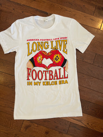 Adult Long Live Football Tee