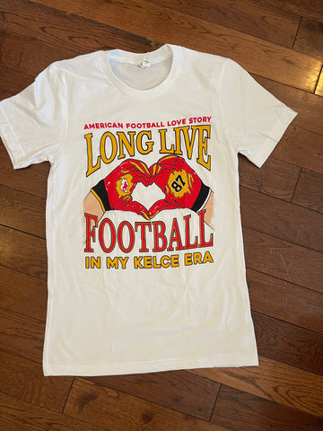 Adult Long Live Football Tee