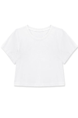 Girls Crop Boxy Tee