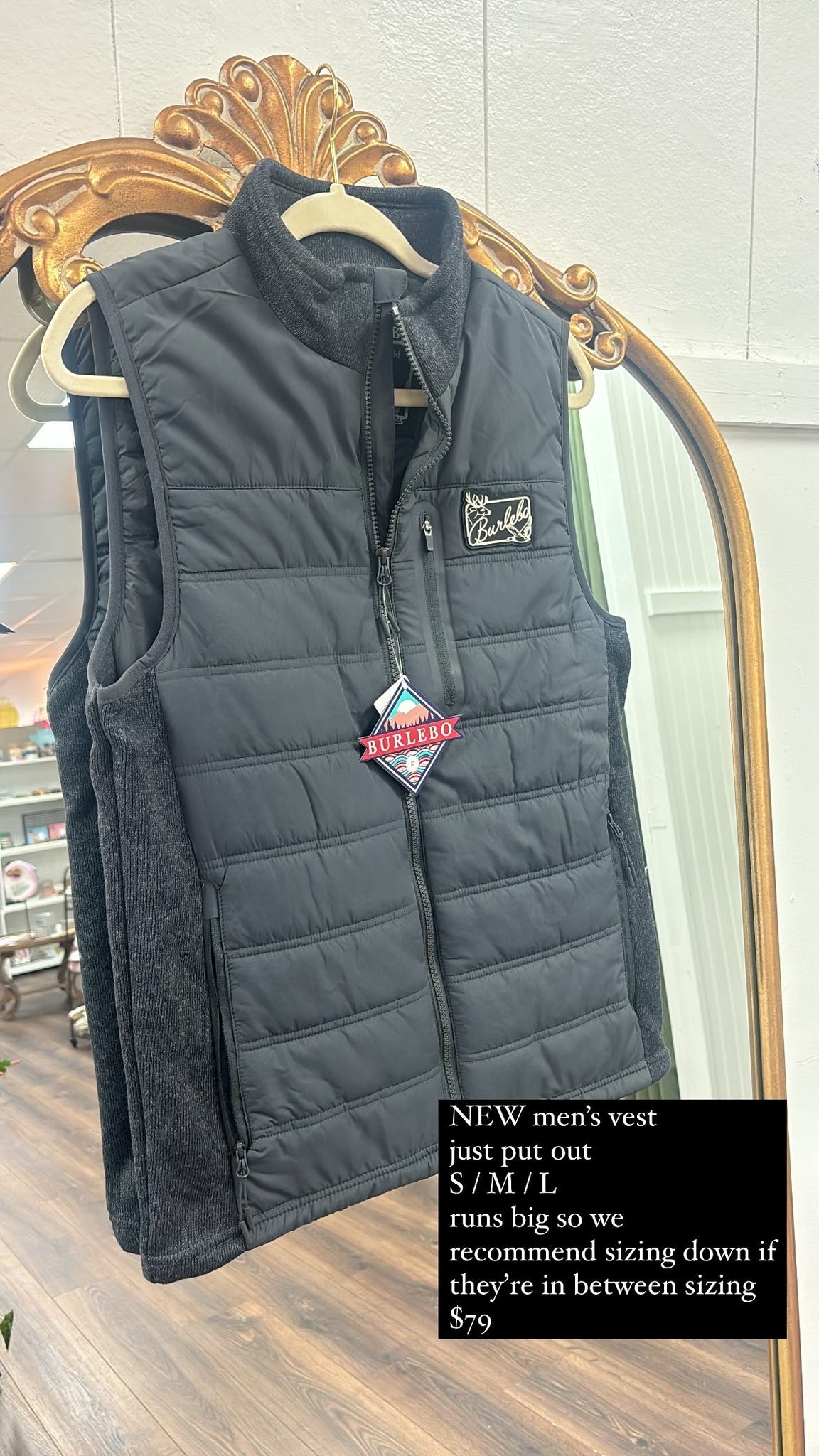 Men's Burlebo Puffer Vest