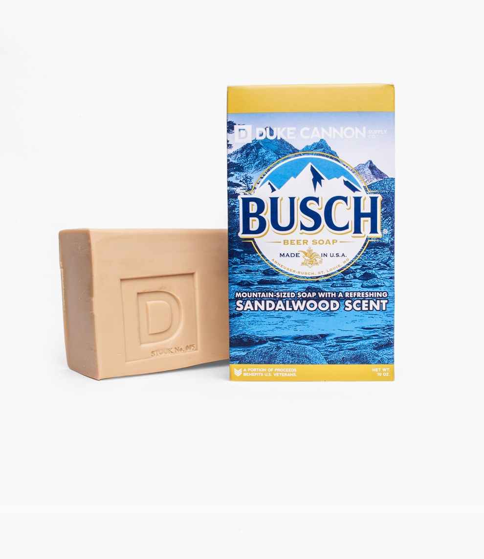 Brick of Soap | Busch Beer