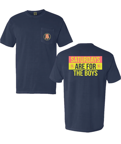 Barstool Sports | SAFTB Stools & Stars Neon Pocket Tee