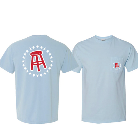 Barstool Sports | Stools & Stars Pocket Tee