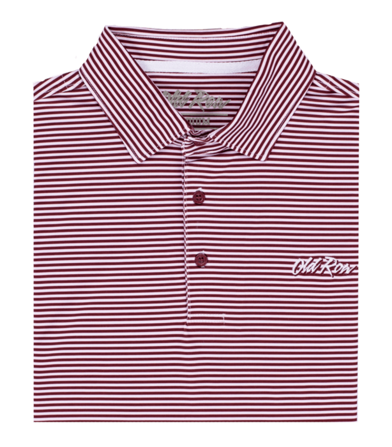 Old Row Striped Polo Tee