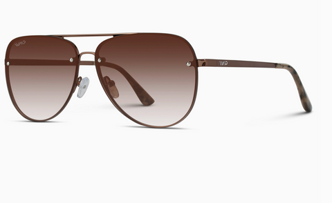 Jade | Oversized Aviator Sunglasses Featuring Metal Frame