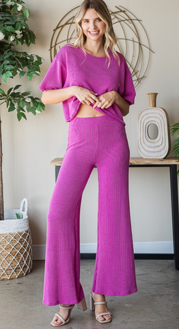 Ribbed Flare Set