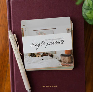 Encouragement for Single Parents Verse Card Set